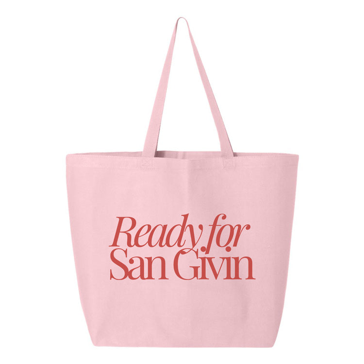 Sans Giving Tote pink