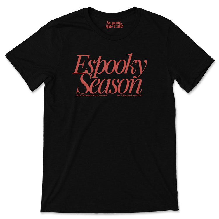 espooky season shirt black