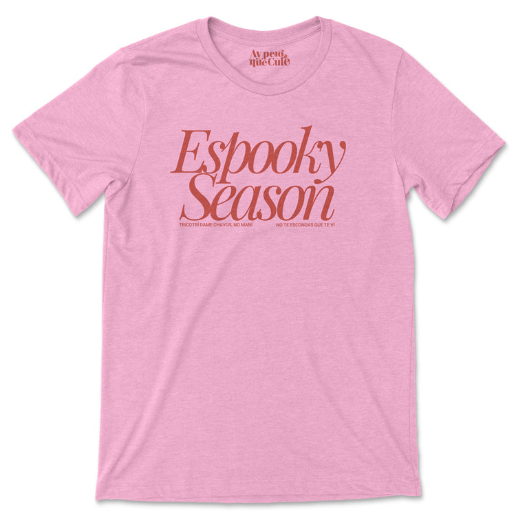 Espooky Season Shirt Pink