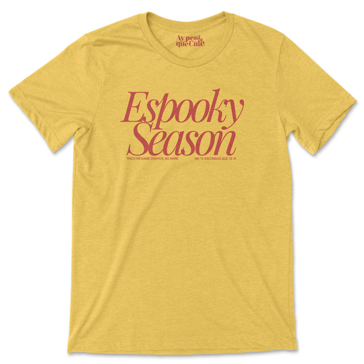 Espooky Season Shirt Yellow