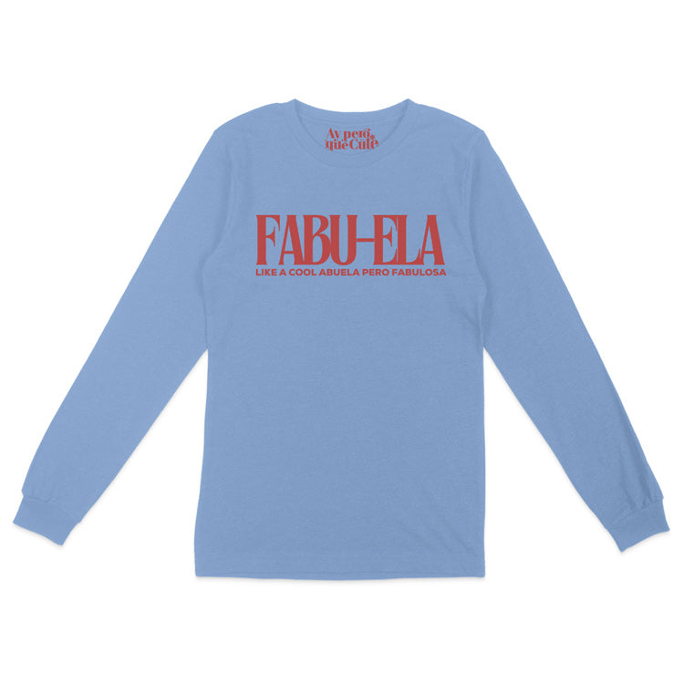 fabu ela long sleever shirt blue