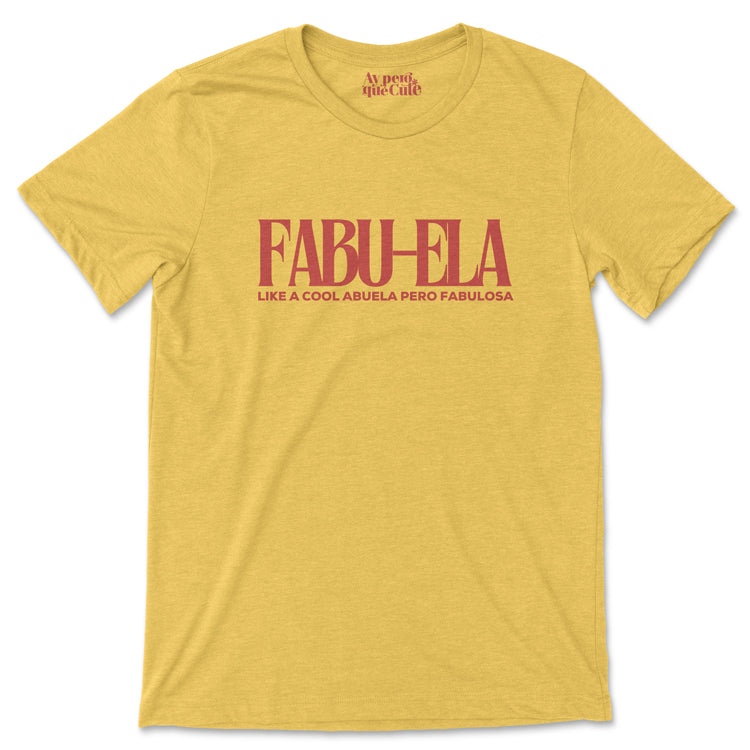 fabu ela shirt yellow