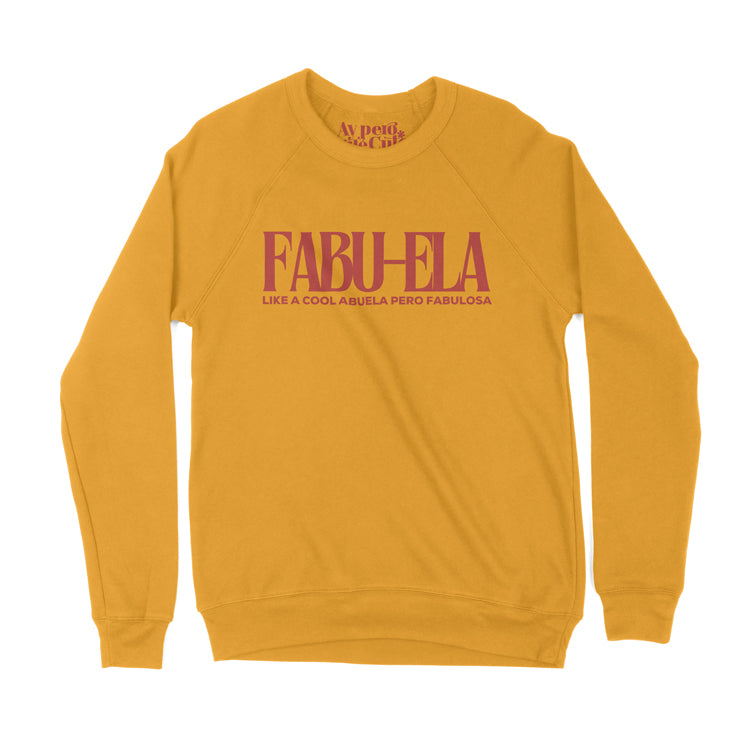 fabu ela sweatshirt yellow
