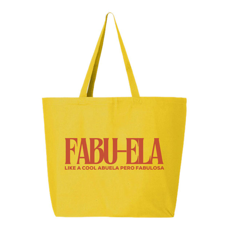 fabu ela tote yellow