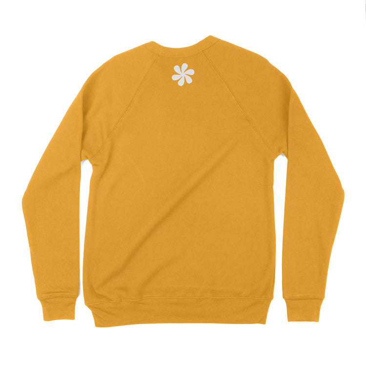 sweatshirt back yellow