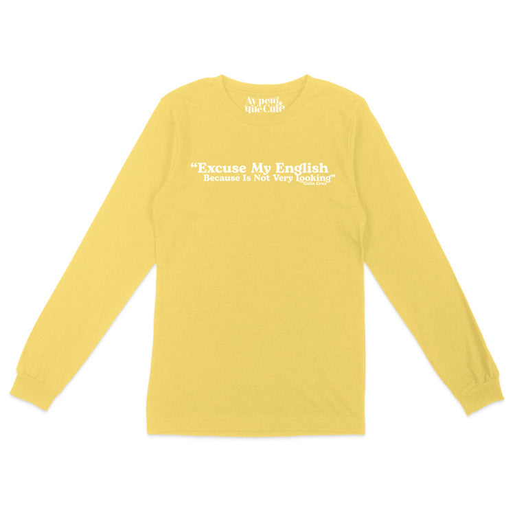 Cute yellow long sleeve shirts best sale